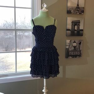 Polka dotted summer dress
